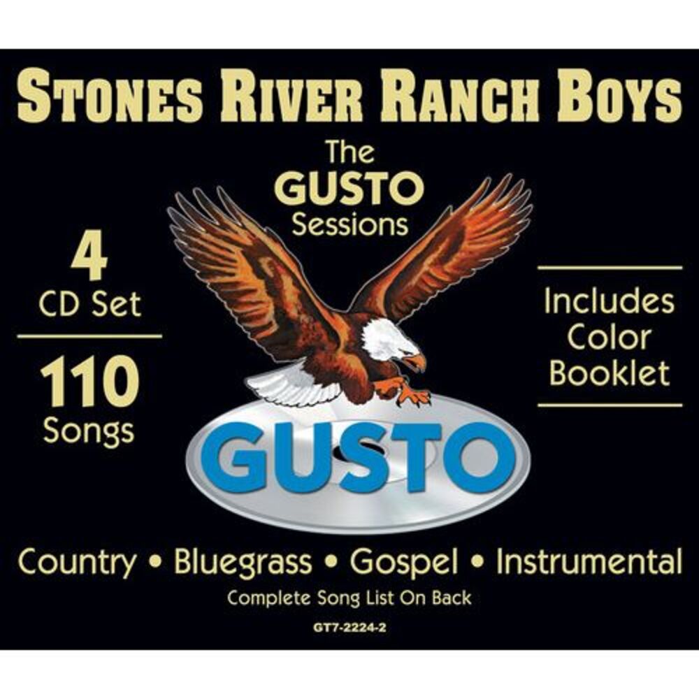 Stones River Ranch Boys - Gusto Sessions  CD